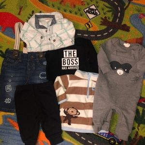 0-3mo Small bundle of clothing